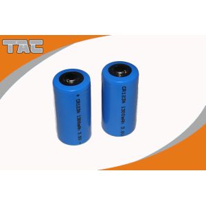 High Energy Density 3.0V CR123A 1300mAh Li-MnO2 Battery with Long operating time