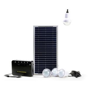 Off grid Mini solar power station complete lighting set home energy kits system
