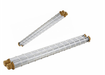 90lm / W Double Tube Light IP65 EX Explosion Proof Led Pole Linear Light