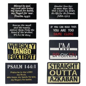 4in Heat Transfer Tactical Patch