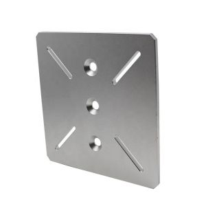 China ISO9001 Sandblasting Anodized Aluminum Mounting Plate 0.01mm Tolerance on sale