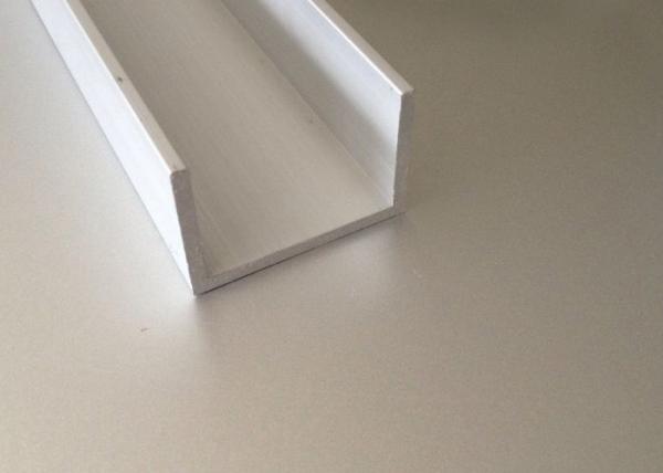 Buy 6061 T6 Extruded Aluminum Window Channel 5 - 20 um Anodized Film Thickness at wholesale prices