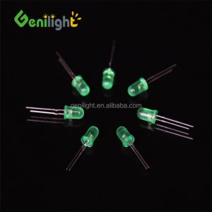 Fixed LED Light Emitting Diode GREEN F3 LEDs Diode with Max. Reverse Voltage of