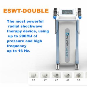 Double Channel Electromagnetic Shock Wave/Shock Wave Therapy Medical Equipment