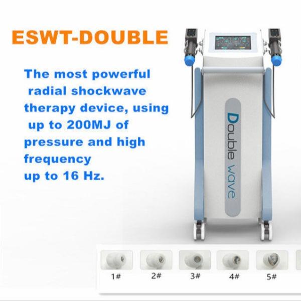 Double Channel Electromagnetic Shock Wave/Shock Wave Therapy Medical Equipment
