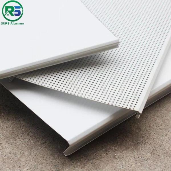 Buy Polyester Roller Coated Aluminium Strip Ceiling S-Shape Width 100mm at wholesale prices