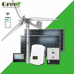 Electric Pitch Control Wind Turbine Easy Installation 5kw