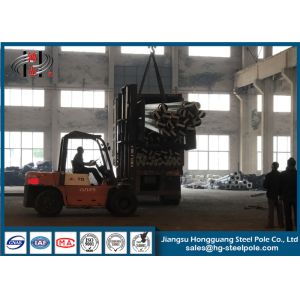 ISO 9001 Standard Steel Power Pole Sheet Metal Fabrication Electrical Poles