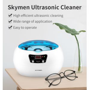 Skymen consumer household OEM Jewelry Ultrasonic Cleaner 42kHz Eyeglasses