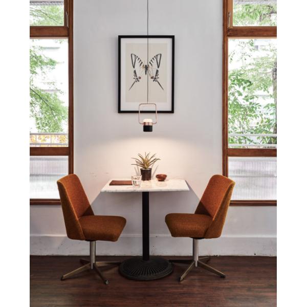 Led Pendant Lights Plated Rose Gold Iron Small Hanging Lamps Dining Room Bedroom Light Fixture