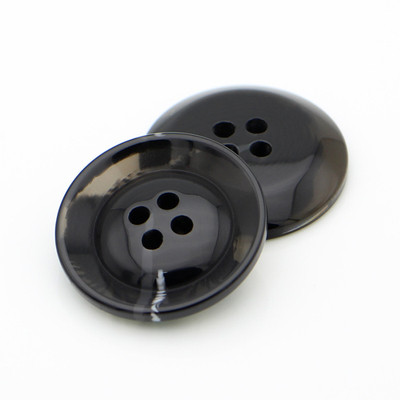 2022 HIGH QUALITY OF THE POLYESTER RESIN BUTTON 4 HOLES DOWN SHIRT/WIND COAT BROWN WHITE BLACK COLOR BUTTON