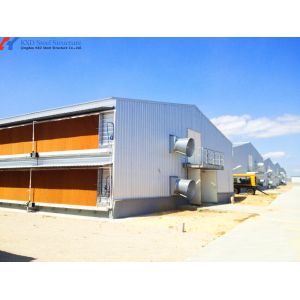 Steel Structure Poultry Shed - Fully Automated Chicken Farming Equipment