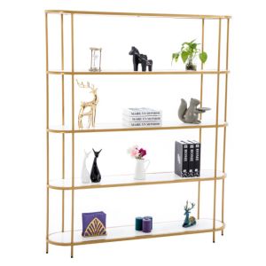 Fashion Metal Display Racks And Stands 4 Layers Strong Load Bearing Not Easy