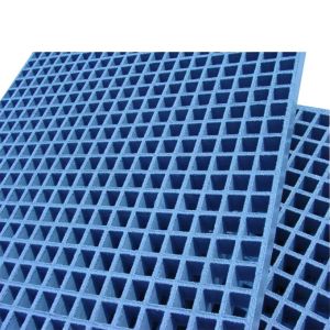 Pulp And Paper FRP Floor Grating Antislip Molded Fiberglass