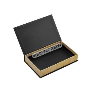 Fashionable Browm Deco Books Box With Luxury Gifts Elegant Style