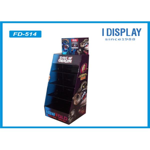 Candy Retail Cardboard Pallet Display Double Wall For Supermarket Promotion