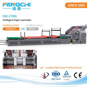 Quality Ultra Speed Digital Printing 5 Ply Flute Paper Litho Laminating Machine for Printing for sale