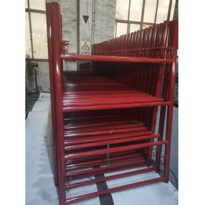 Scaffolding Supplier Q355 FLIP-LOCK Durability America Ladder Frame from China