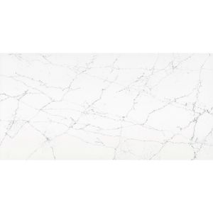 Simple Line White Quartz Stone High End Eco Friendly And Healthy