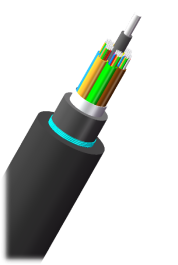 GYTAH58 Outdoor Aerial Fiber Optic Cable LSZH Armored