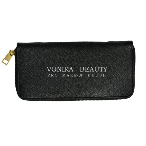 Buy Portable Makeup Brush Bag Cosmetic Zipper Handbag Women Clutch at wholesale prices