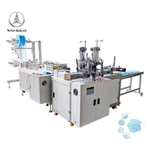 Melt Blown Fabric 3 Layer 9kw Automatic Facial Mask Machine