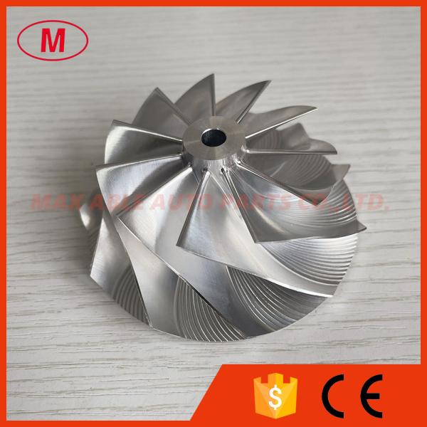 GTX3582 forward 9833-2 62.45/82.36mm 11+0 blades turbocharger milling/aluminum 2618/billet compressor wheel