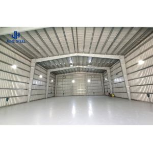 Space Frame Roof Prefabricated Light Steel Hangar for Aircraft Maintenance Shed
