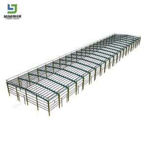 CAD Metal Frame Prefabricated Steel Structure Warehouse Construction Building