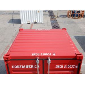 High Steel Steel Shipping Containers , 8ft Standard Mini Cargo Container
