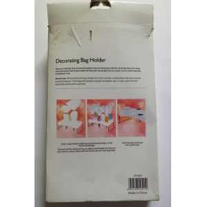FB115920 decpration bag & piping tips plastic holder easy to fold for saving