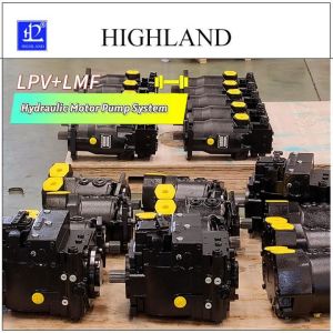 LPV90 Combine Harvester Overload Test Hydraulic Motor Pump System Customization