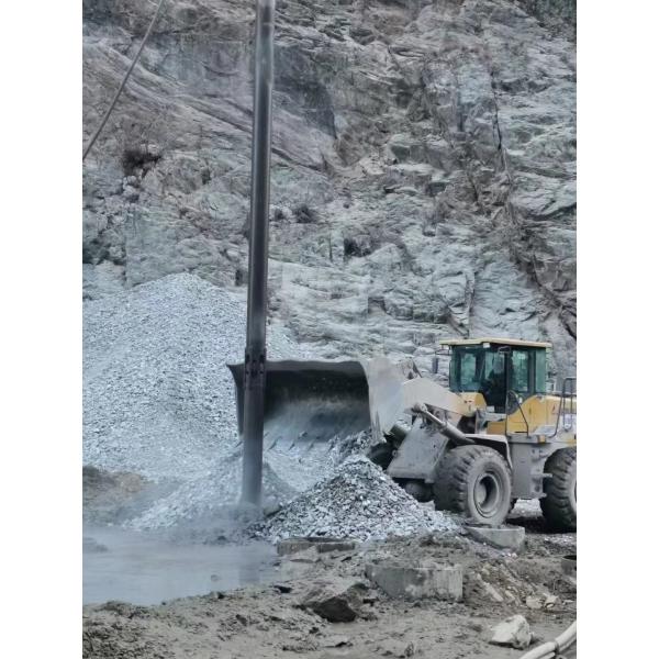 China 180 kW 426 mm vibroflot equipment pile driver for ground improvement applied in Middle East