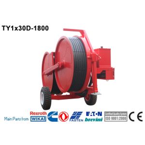 Transmission Line Stringing Equipment 30kN Cable Tension Machinery