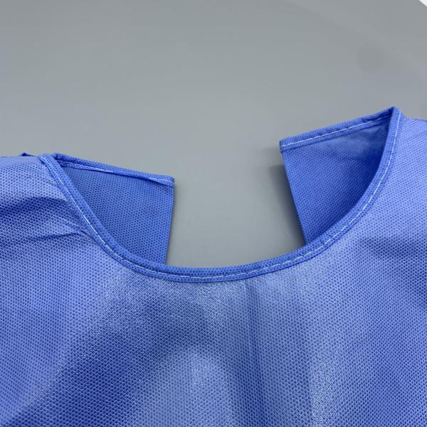 Isolation Medical Protective Supplies Disposable SMS Surgical Gown Sterile Reinforced