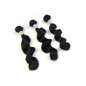 Unprocessed Virgin Peruvian Hair Extensions Natural Wave Virgin Human Hair