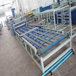 Buy PLC Automatic Control System MgO Sandwich Panel Machine for Fireproof Door Making at wholesale prices
