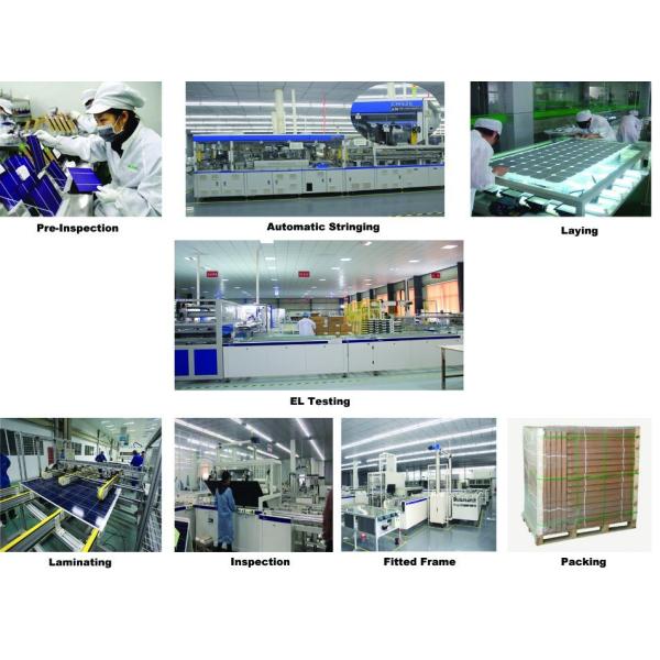 Residential Monocrystalline Silicon Solar Panels Class A Grade OEM Avaliable
