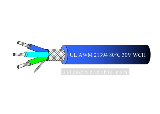 UL21394 Durable Elastomer TPE Industrial Control Cable