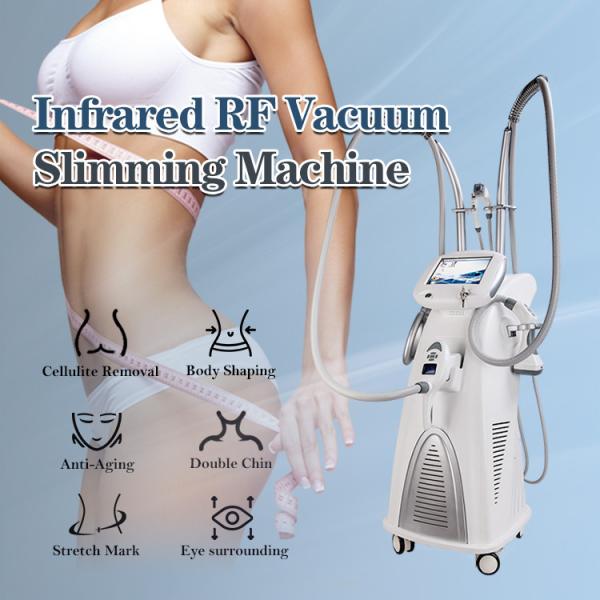 Rf Vela Shape Slimming Machine Cavitation Vacuum Led Technology With No Recovery Time