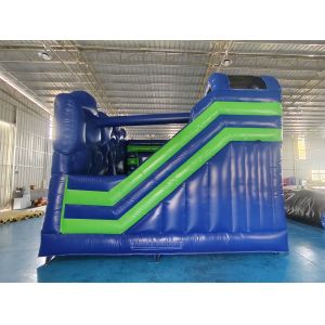 Digital Printing Inflatable Bounce House With Slides Super Mario Inflatable