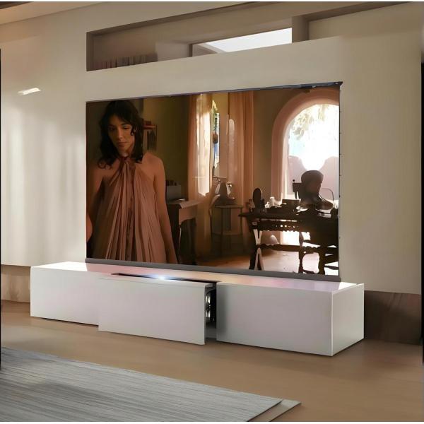 Buy Laser TV Cabinet 100-150inch Modern Projector Cabinet at wholesale prices