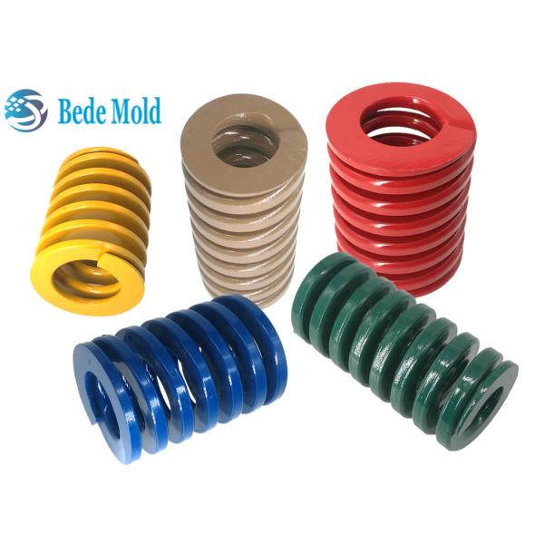 Stamping Die Mold Spring TH Heavy Load Green Color 60Si2MnA Materails 60~500mm Length