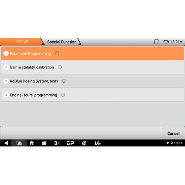 OBDSTAR ISCAN PRO SERIES for VOLVO Marine Diagnostic Scanner Special Functions