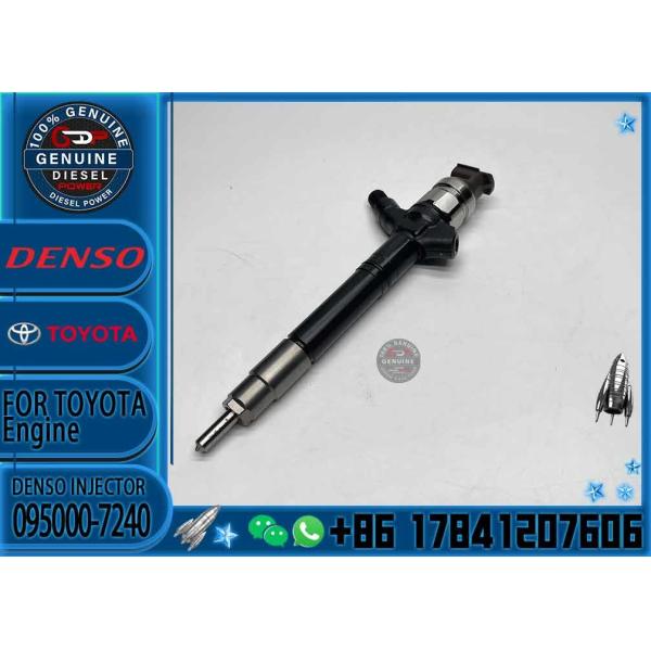 Buy High Quality Common Rail Injector 095000-6110 095000-6900 095000-7240 for 1VD Diesel Nozzle Assembly at wholesale prices
