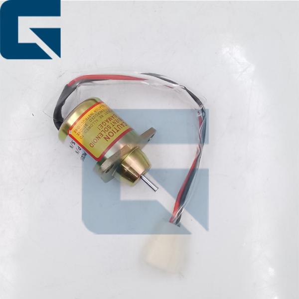 Buy 1503ES-12A5UC5S 1503ES12A5UC5S Excavator Engine Fuel Shutdown Solenoid Valve at wholesale prices