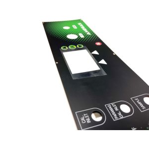 Monochrome LCD Membrane Switch For Fanuc Machines With Tactile Indications And