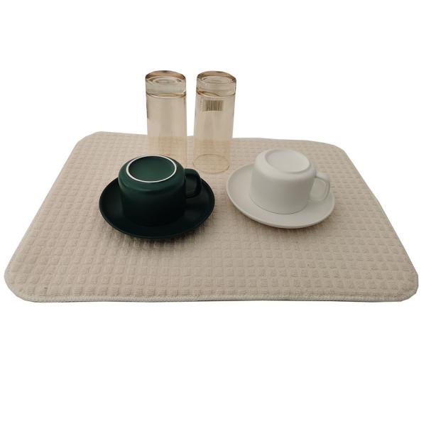 Buy Wholesale 16x18inch Microfiber Dish Drying Mat at wholesale prices