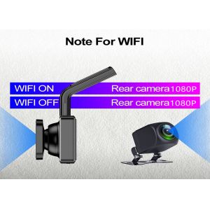 MSTAR MSC8336 Dashboard Car Cam Recorder Display 1080P Dual Lens Built-In WiFi