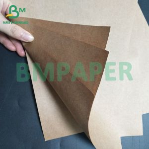 90gsm 120gsm High Break Resistance Plain Brown Kraft Sack Paper